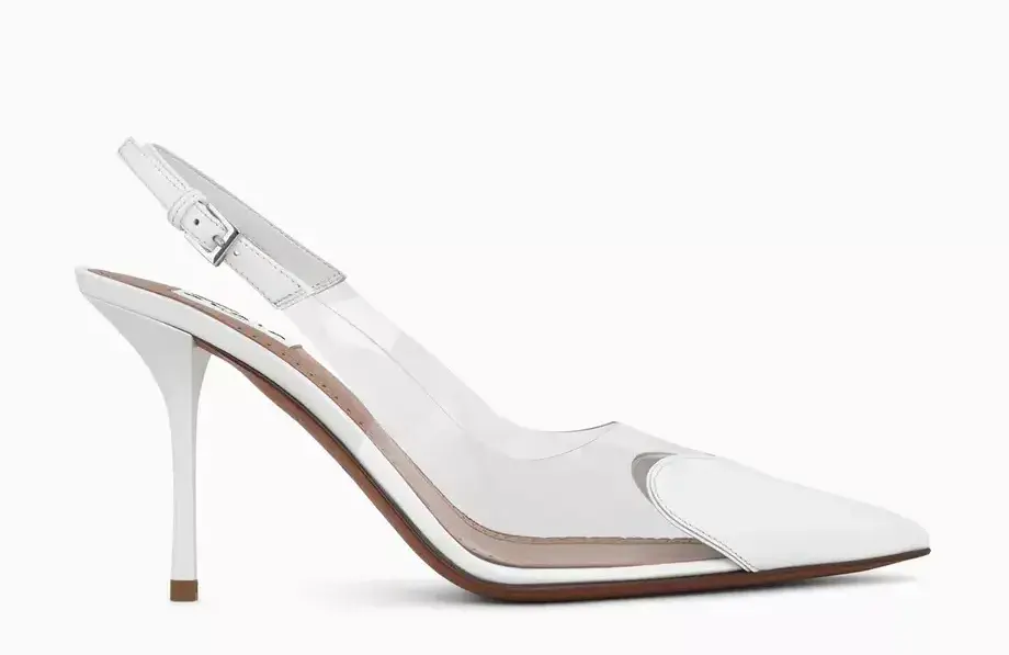 Love Beyaz Rugan 9CM Stiletto