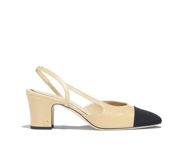 Coco Bej Deri 6CM Stiletto