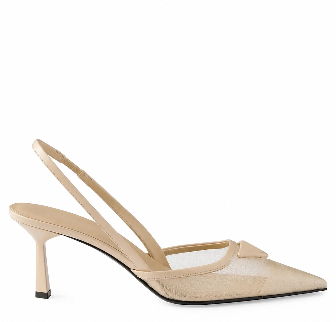 Ten Deri Ten File 7CM Stiletto